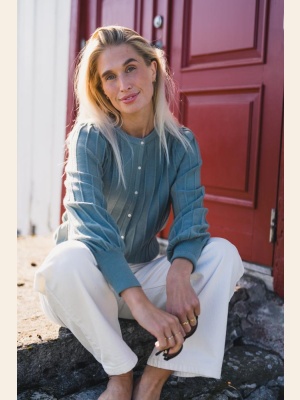 RAUS GURU CARDIGAN CHINOIS GREEN