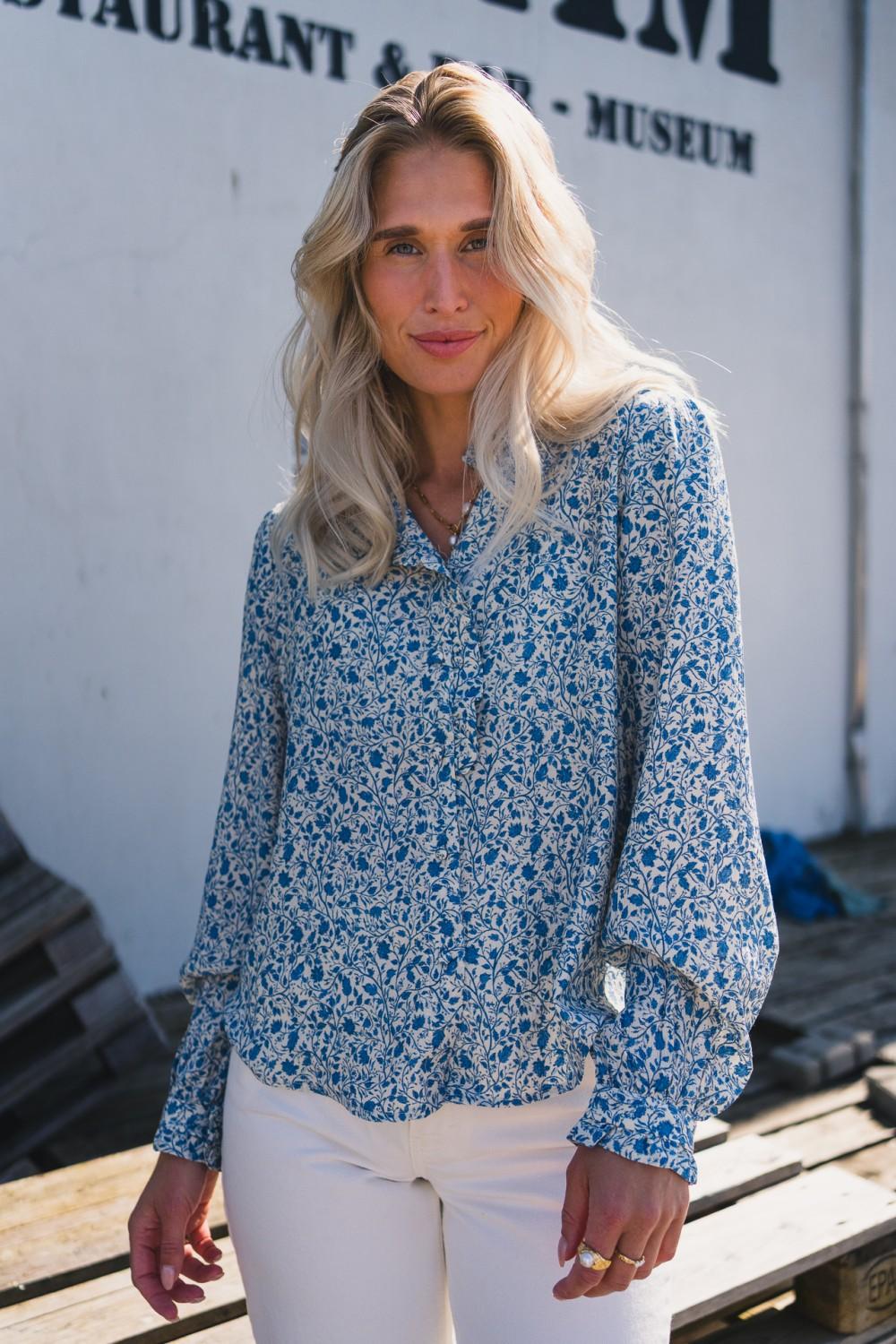 RAUS ASTRID SHIRT HARBOR FLOWERS