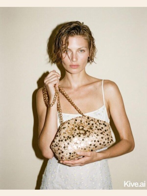 ZOUZOU MINI BUCKET BAG BEIGE