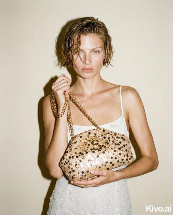 ZOUZOU MINI BUCKET BAG BEIGE