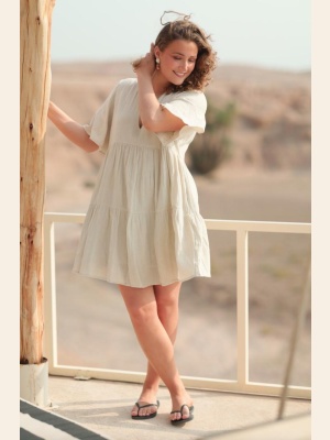 CASABLANCA SHORT WHITE SWAN