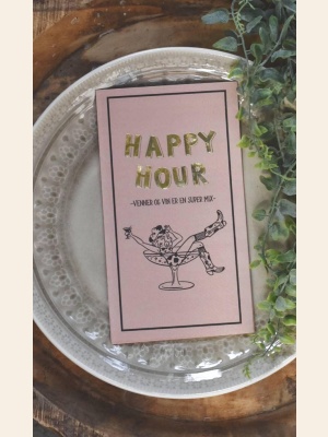 SERVIETT HAPPY HOUR