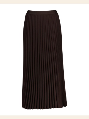 PLEATED MIDI SKIRT