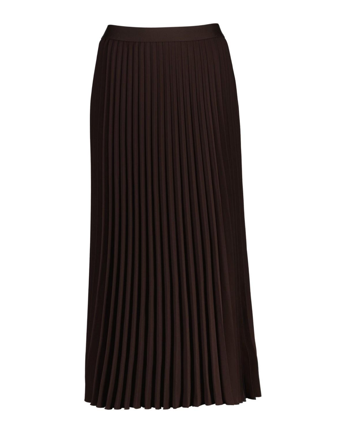 PLEATED MIDI SKIRT