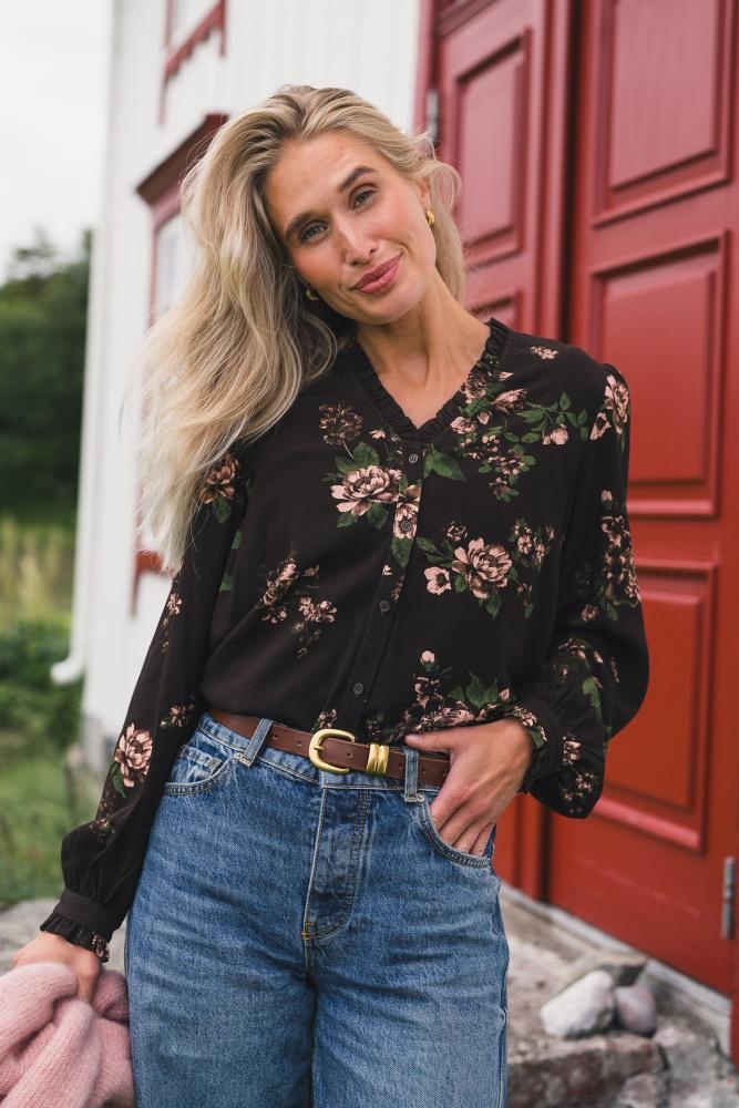 RAUSIRENE V SHIRT AOP