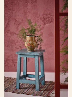 VASE M/BLOMSTERMOTIV
