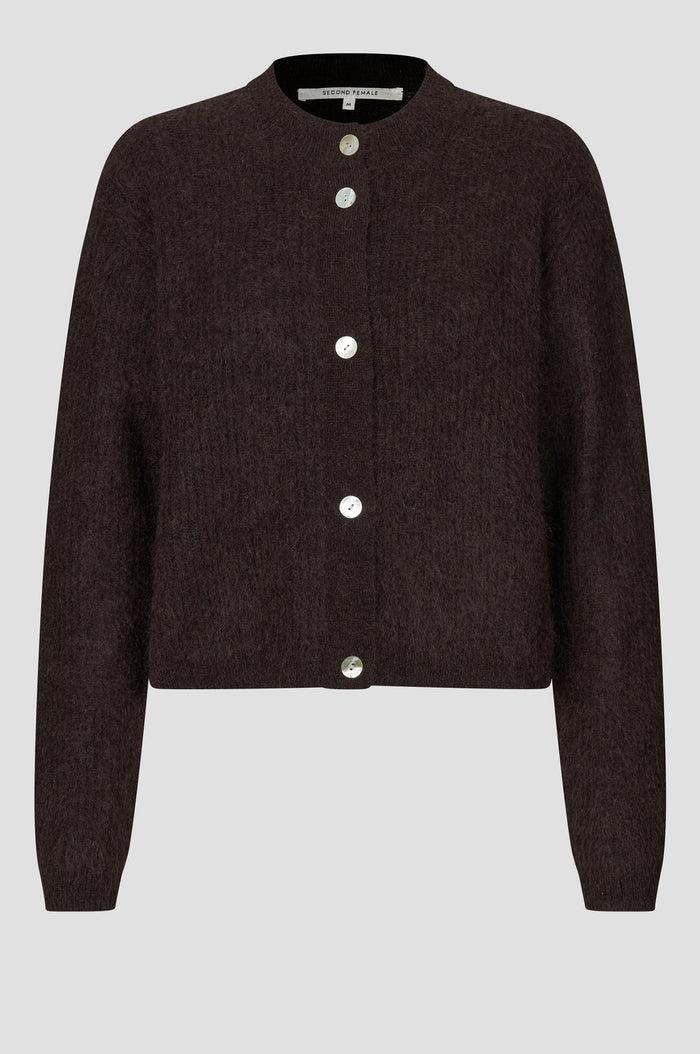 ANDREA KNIT RIB LS CARDIGAN - Bilde 4