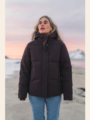 RAUSDAGNY DOWN JACKET BLACK COFFEE