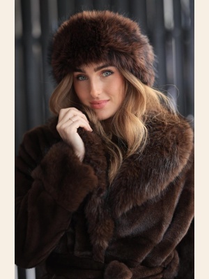 LUXE HEADBAND COCOA ONESIZE NECTAR