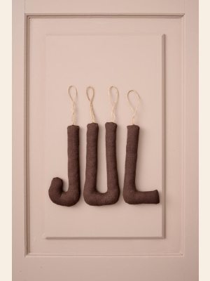 JUL BOKSTAVER M/OPPHENG