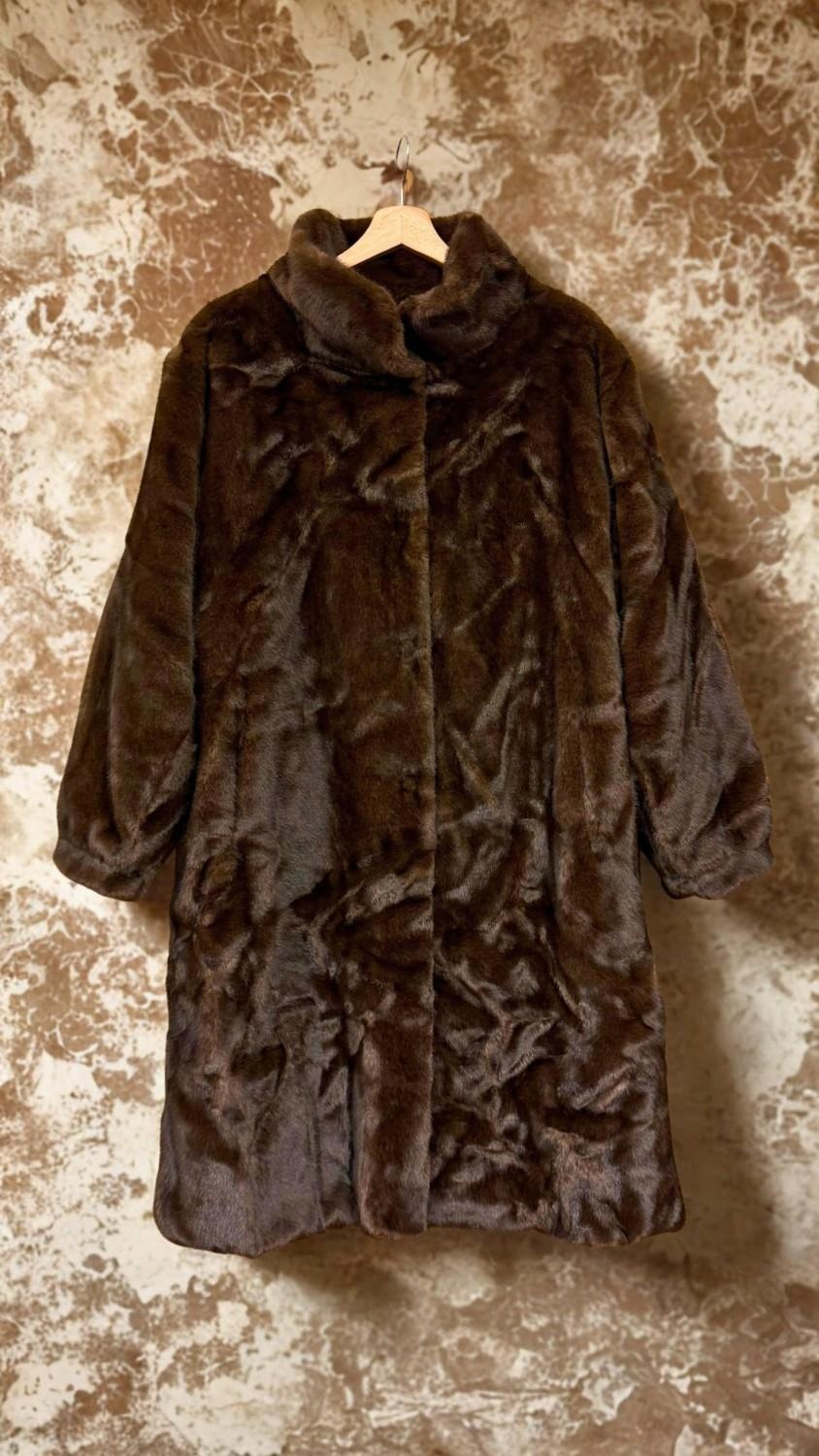 ICONIC COAT COCOA ONESIZE - Bilde 2