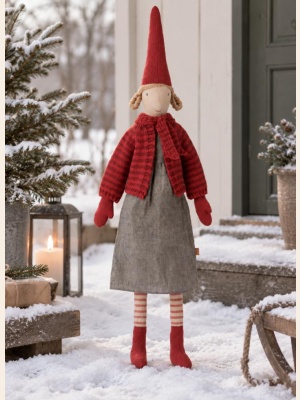 PIXY SIZE 4 GIRL STRIPED KNITTED CARDIGAN