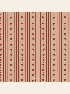 SERVIETT 16,5X16,5 STRIPER 20 PK