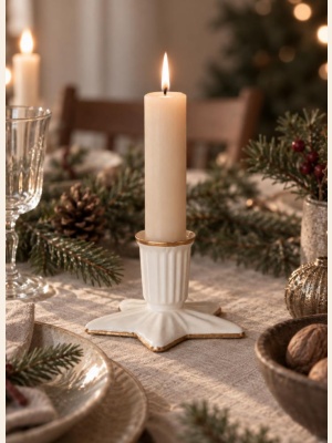 CANDLE HOLDER STAR LARGE