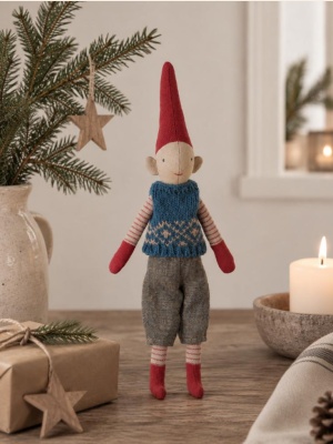 PIXY 1 BOY BLUE KNITTED VEST