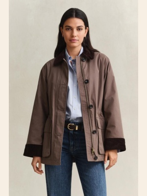 WAXED BARN JACKET