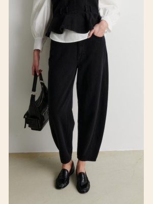 LOANA DENIM BARREL JEANS