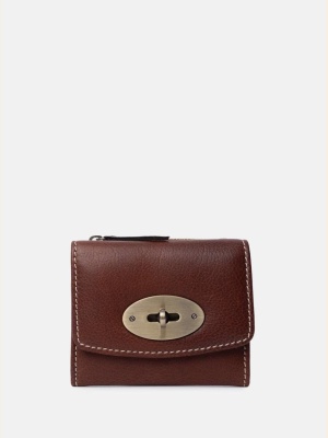 SAYA WALLET SMALL COGNAC